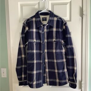 Men's Blue Plaid Jacket